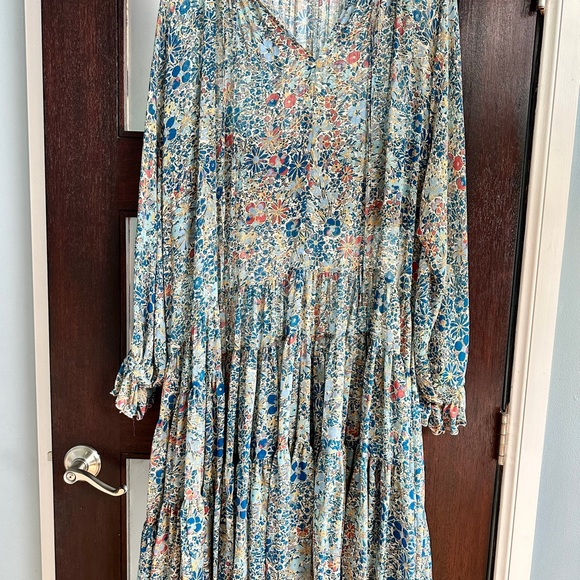 NWOT Free People Feeling Groovy XS - Ivory Blue - Picture 4 of 5